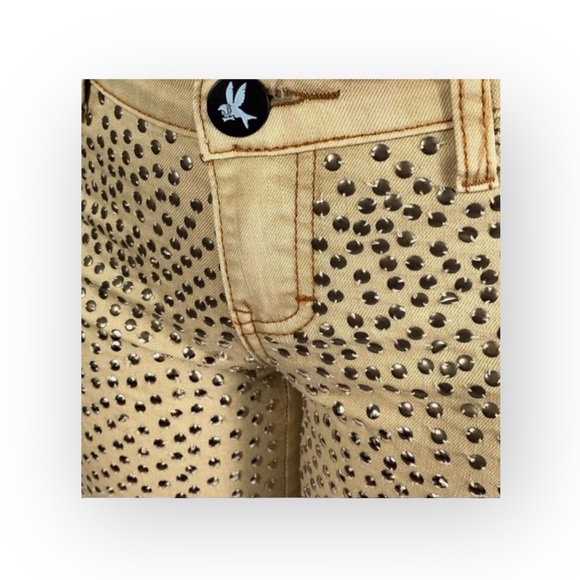 Rare: One Teaspoon ϟ Sequin Iggy Skinny Jeans ϟ Festival Girls Night Date ϟ 26 - Picture 14 of 17